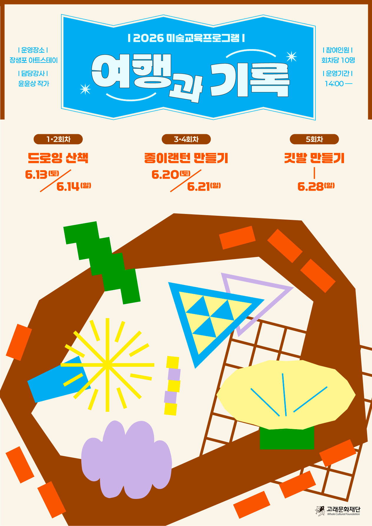 [미술교육프로그램] 여행과 기록